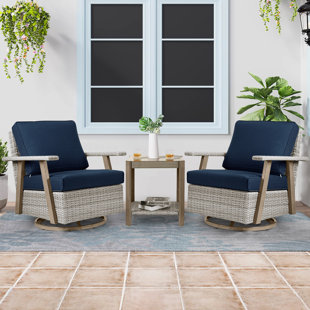 Wayfair swivel best sale rocker patio chairs